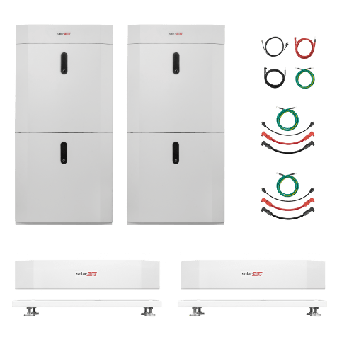 Batterie SolarEdge Home 48V – Pack complet 19,4 kWh avec BMS, base et kit de protection (kit pour onduleur Home Hub) - photo produit