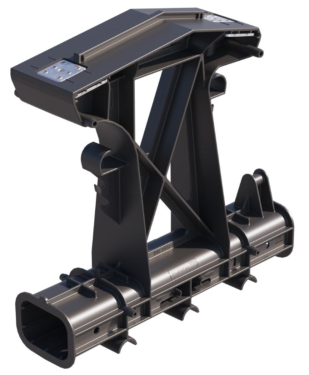 ESDEC Enstall FlatFix Fusion Base Haute Portrait - photo produit