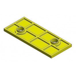 Van Valk Cale plastique 3mm crochet toit Smartlin - photo produit