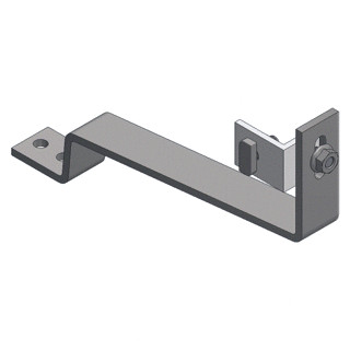 Van Valk Crochet de toit inox - twist - tuile plate - photo produit