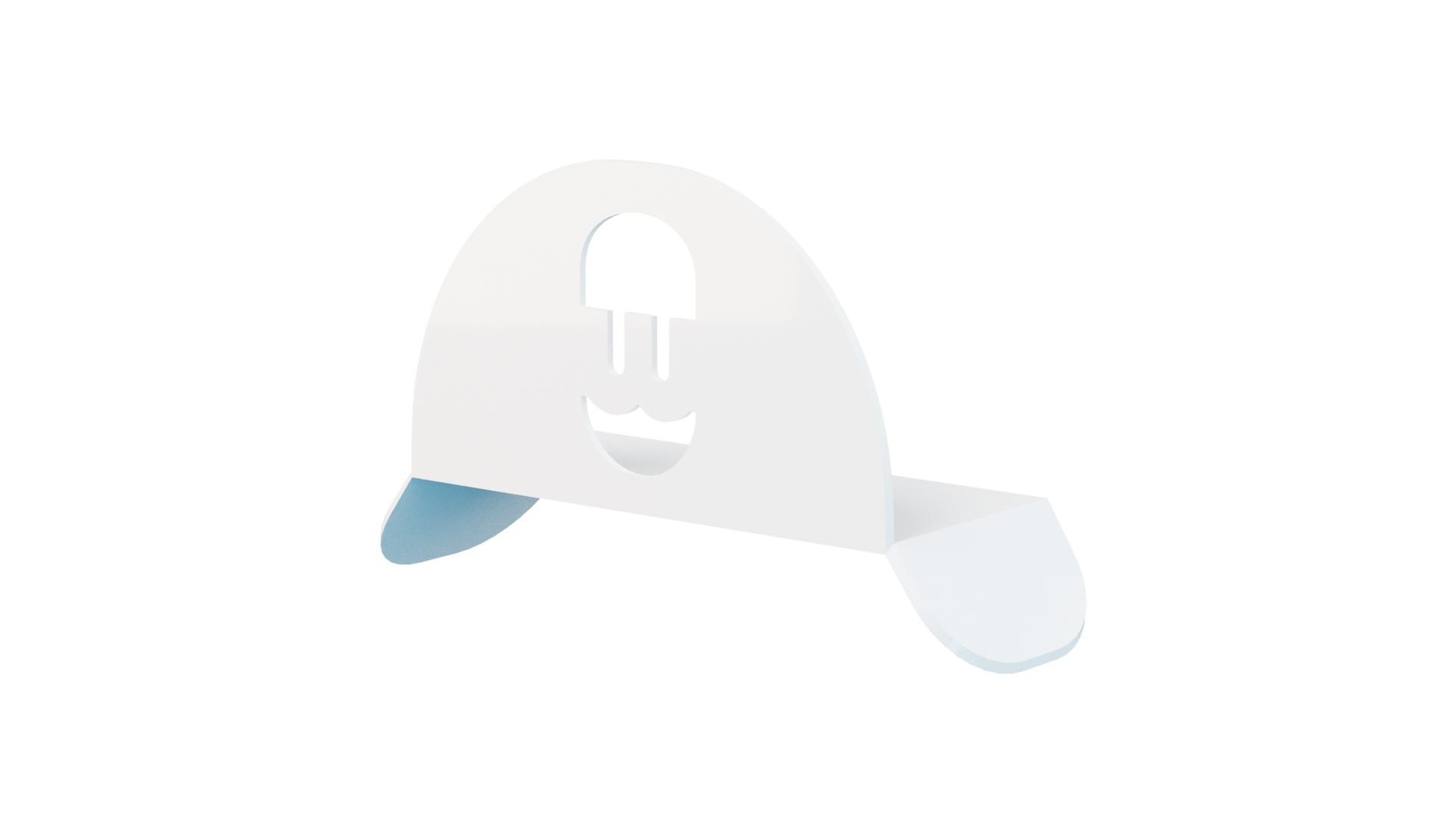 Wallbox Support De Câble (Metallique / Blanc) - photo produit