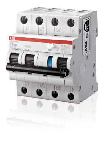 ABB DS203NC C25 A300 Disjoncteur à courant résiduel avec protection contre les surintensités - photo produit