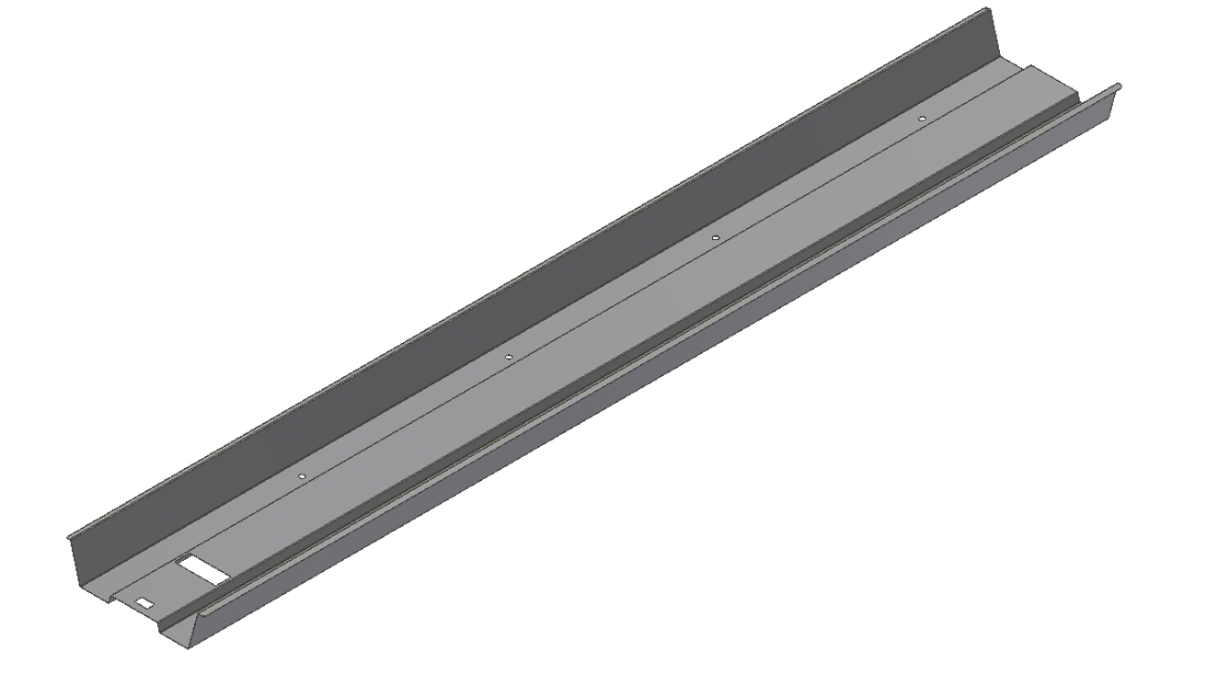 Van Valk Boîte de ballast Galv.a ValkPro+ L10°/L15° L=2180mm - photo produit