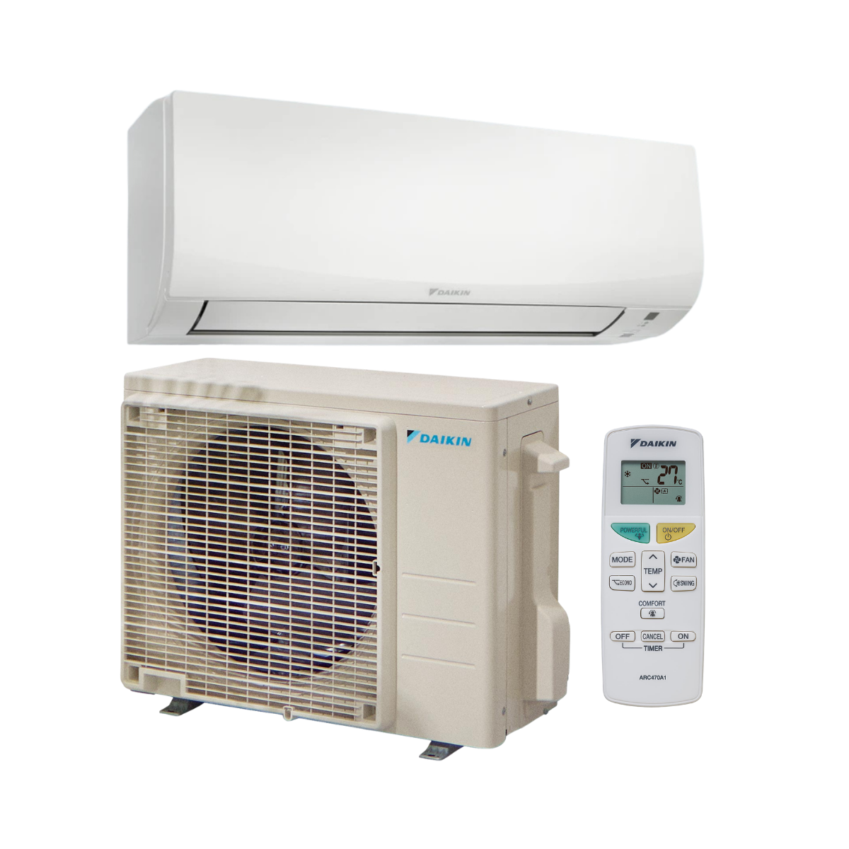Daikin Sensira (F) FTXF25F Set Climatiseur Mural 2,5kW - photo produit