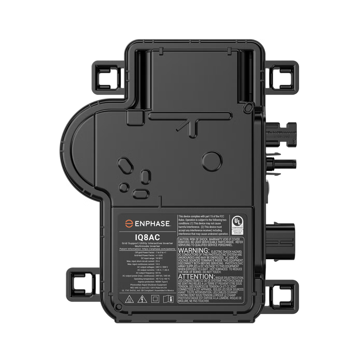 Enphase IQ8-AC Micro Onduleur - photo produit