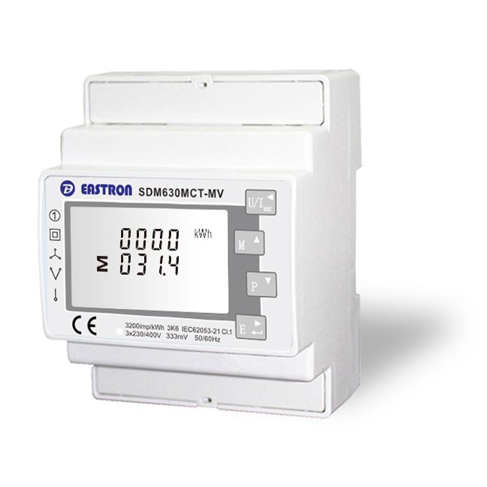 Compteur intelligent Growatt TPM-CT-E (100A) triphasé - incl. 3x CT 100A - photo produit