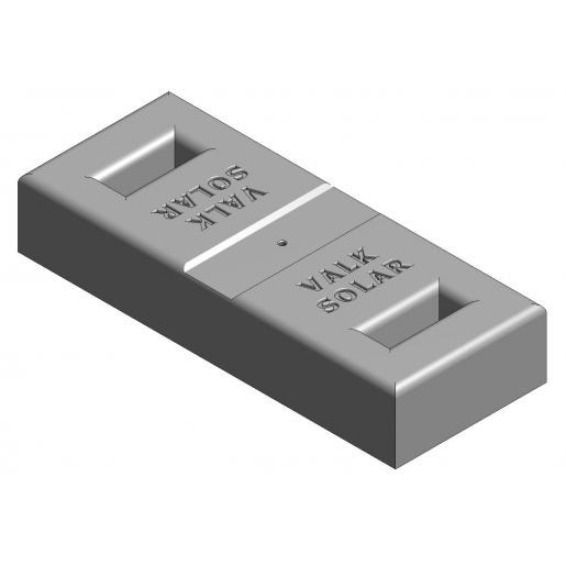 Van Valk Van Valk Van Valk Bloc béton massif 20kg - photo produit