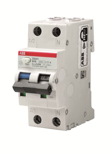 ABB DS201 C25 A30 Disjoncteur à courant résiduel avec protection contre les surintensités - photo produit
