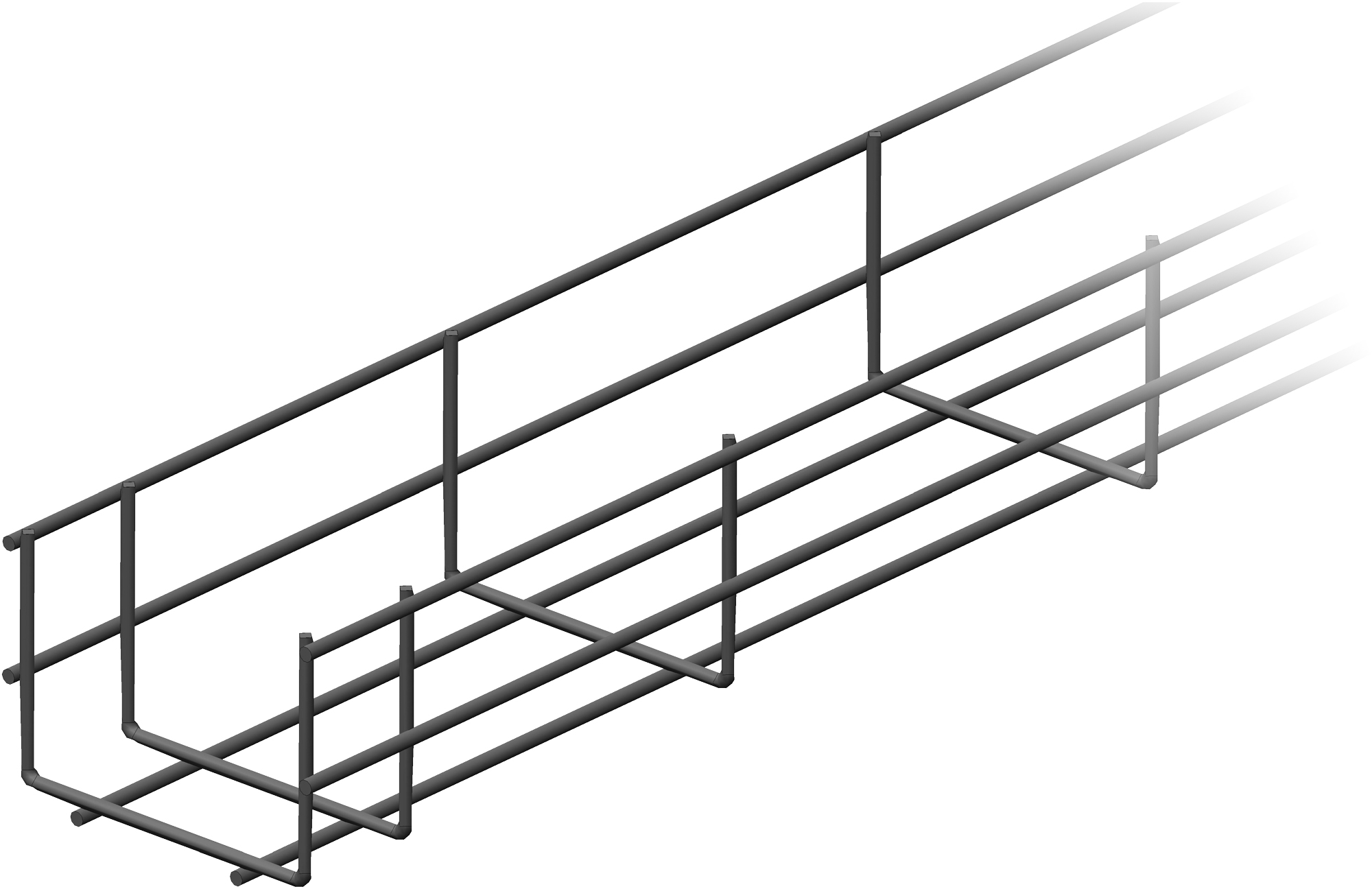 K2 Chemin de câbles pour toit plat Performa Mesh Tray 70x100x3000 - photo produit