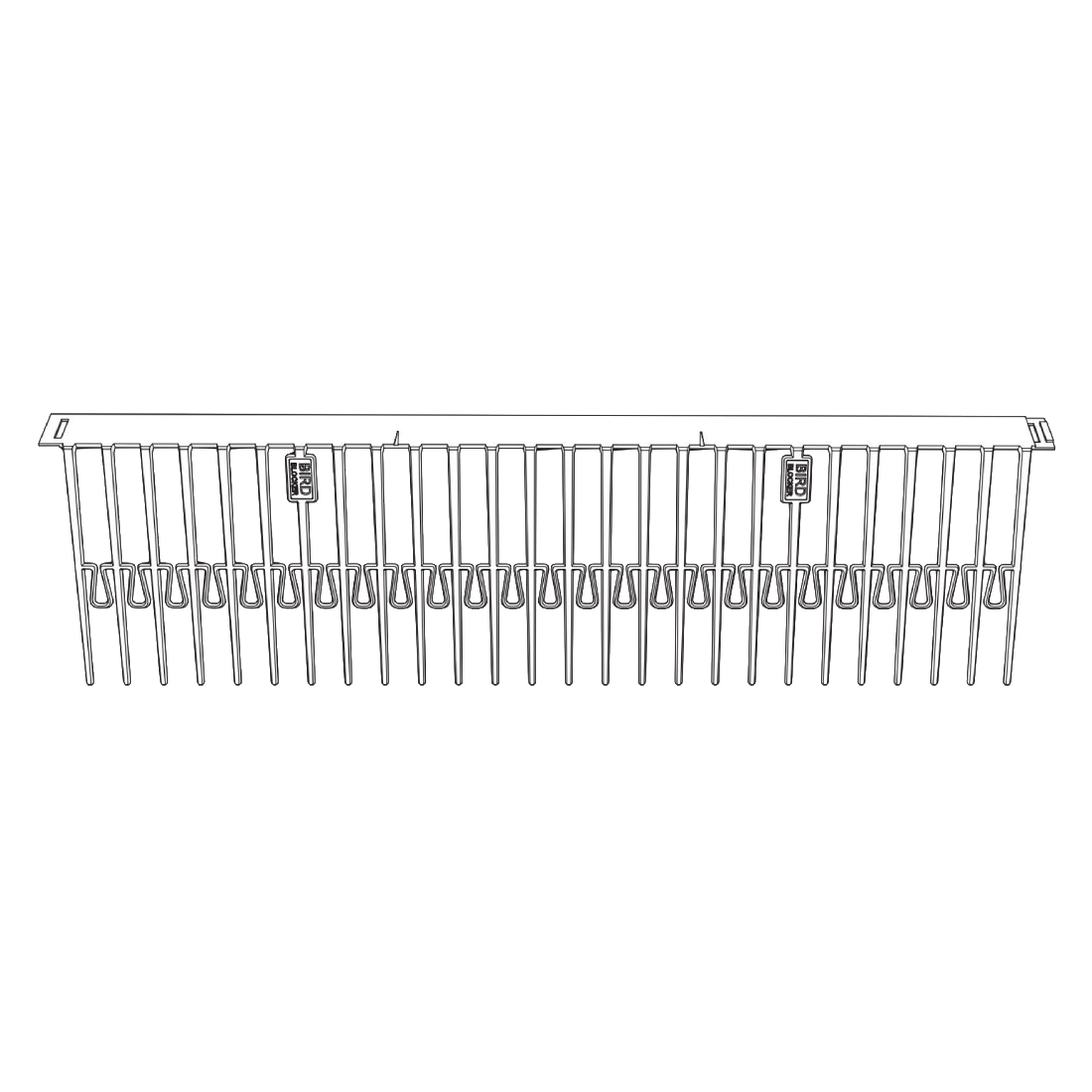 Van Valk Van Valk BirdBlocker H=125mm (60 x 0,5mtr) - photo produit