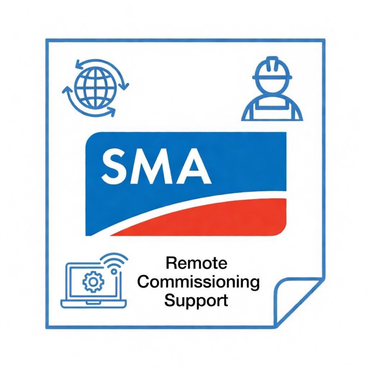 SMA Mise en service à distance systèmes commerciaux - photo produit