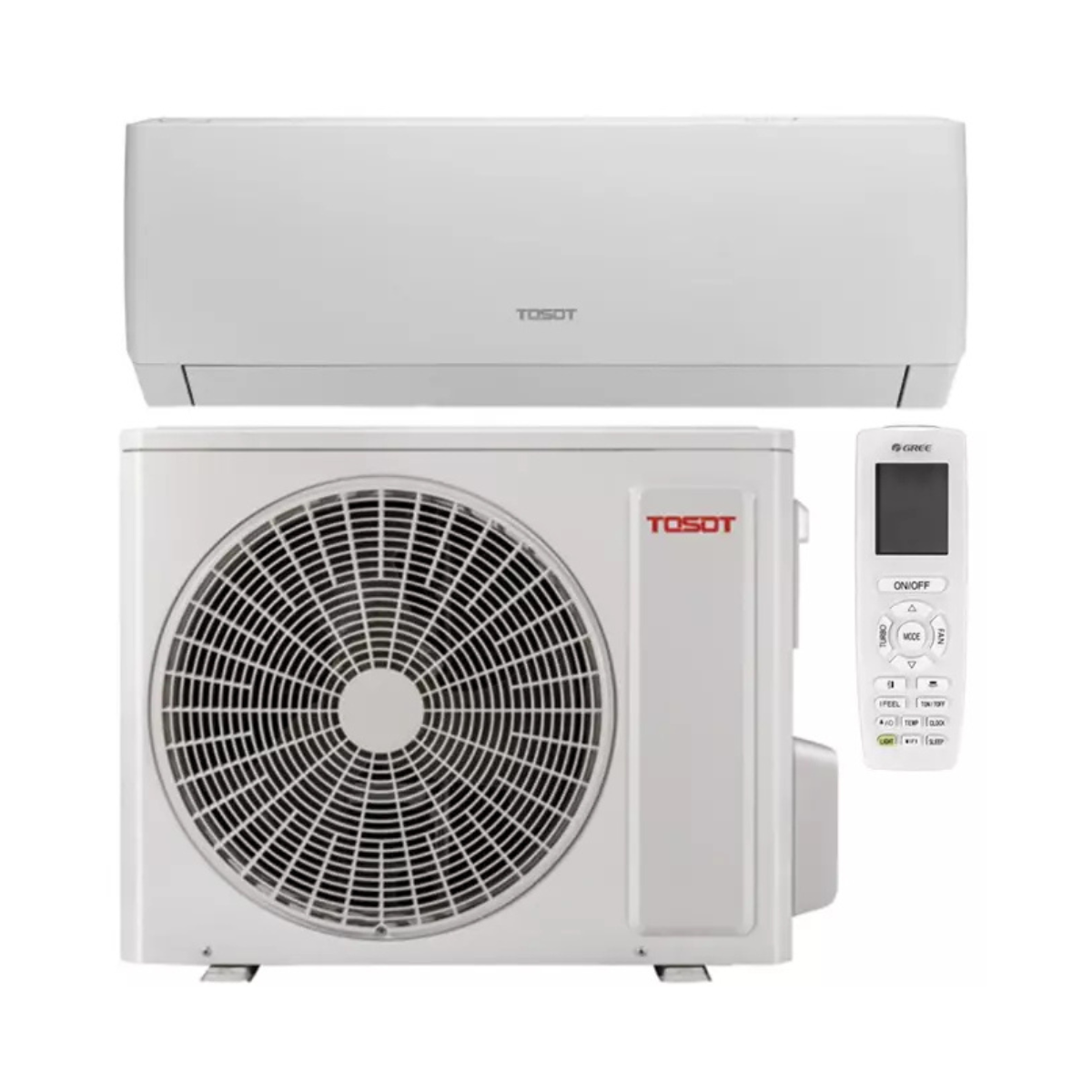 Tosot PULAR by GREE Climatiseur Inverter Blanc R32 5,0 kW - Kit - photo produit