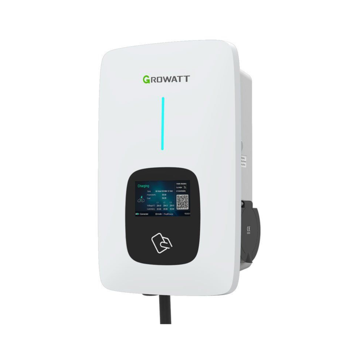 Chargeur de véhicule électrique Growatt THOR 22AS-SNO (WIFI) - photo produit