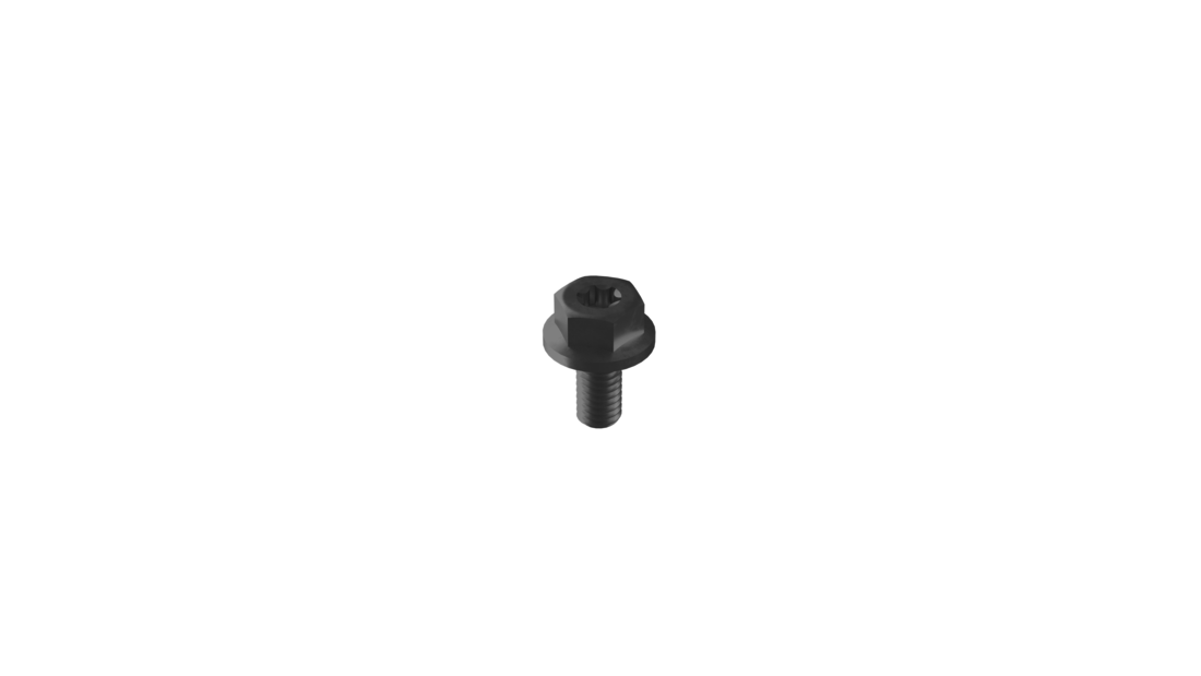 ESDEC Enstall Vis de montage M6 x 12mm - Noir - photo produit