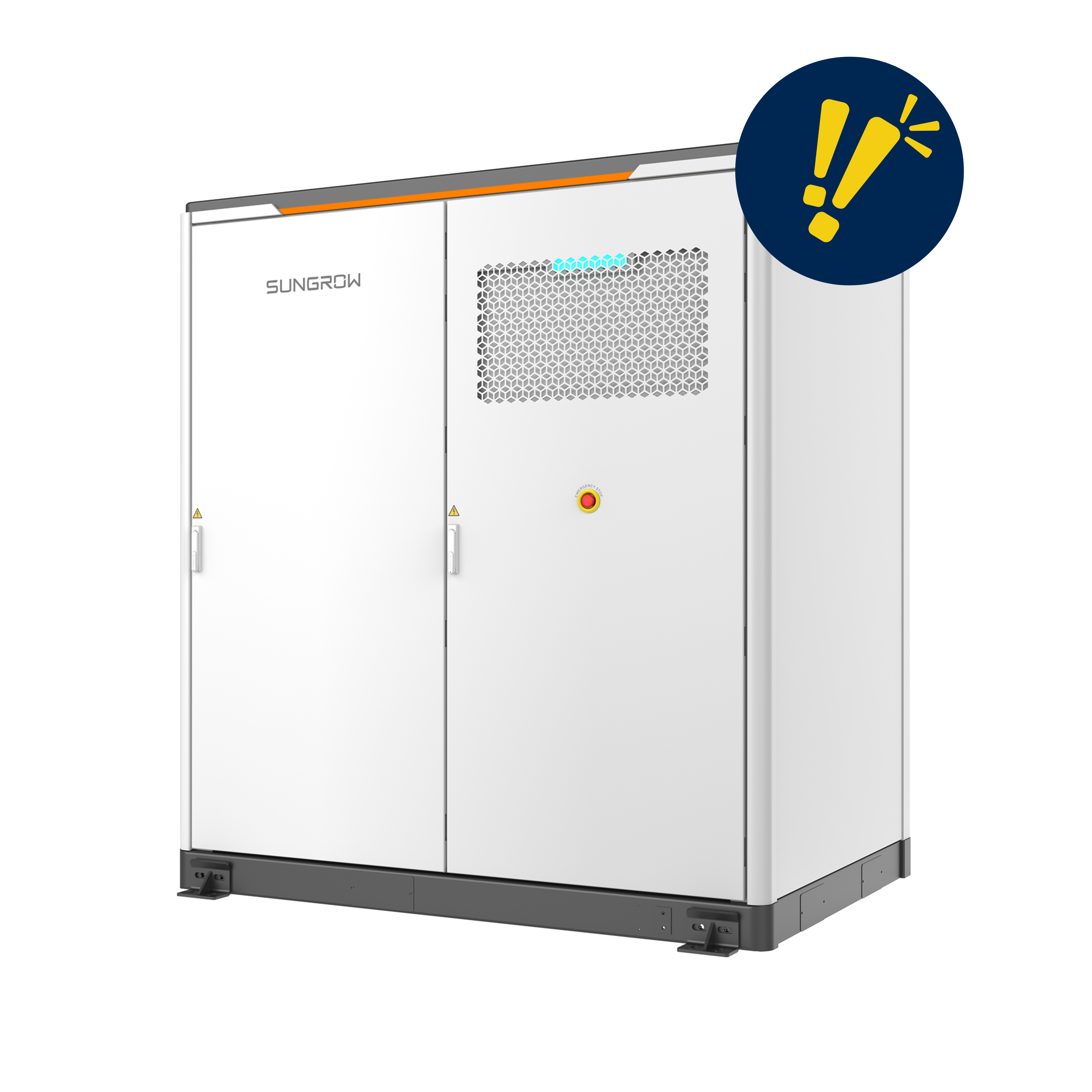 Sungrow PowerStack 455kWh Système de stockage d'énergie refroidi par liquide *(prix sur demande) - photo produit
