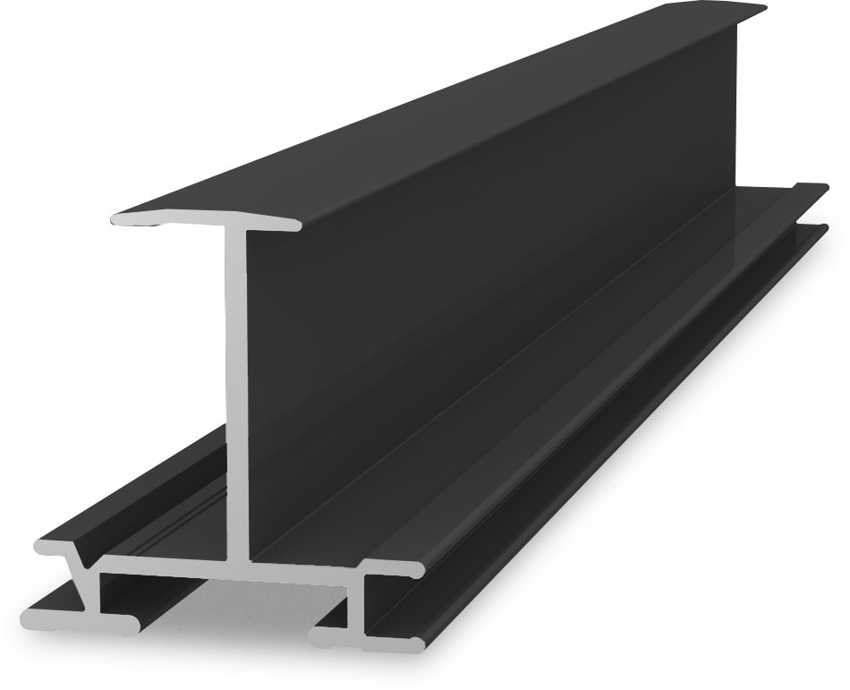 K2 InsertionRail 30; 5.40 m Noir - photo produit