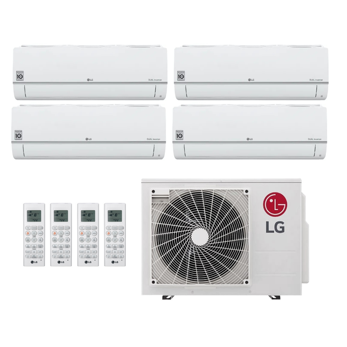 LG MU4R25-09090912 Climatiseur Multi-split 7,0kW - Set - photo produit