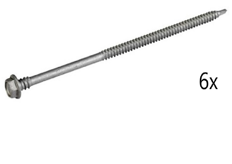 ValkSolarFix - Vis de toit 4.8x90mm - 6x - photo produit