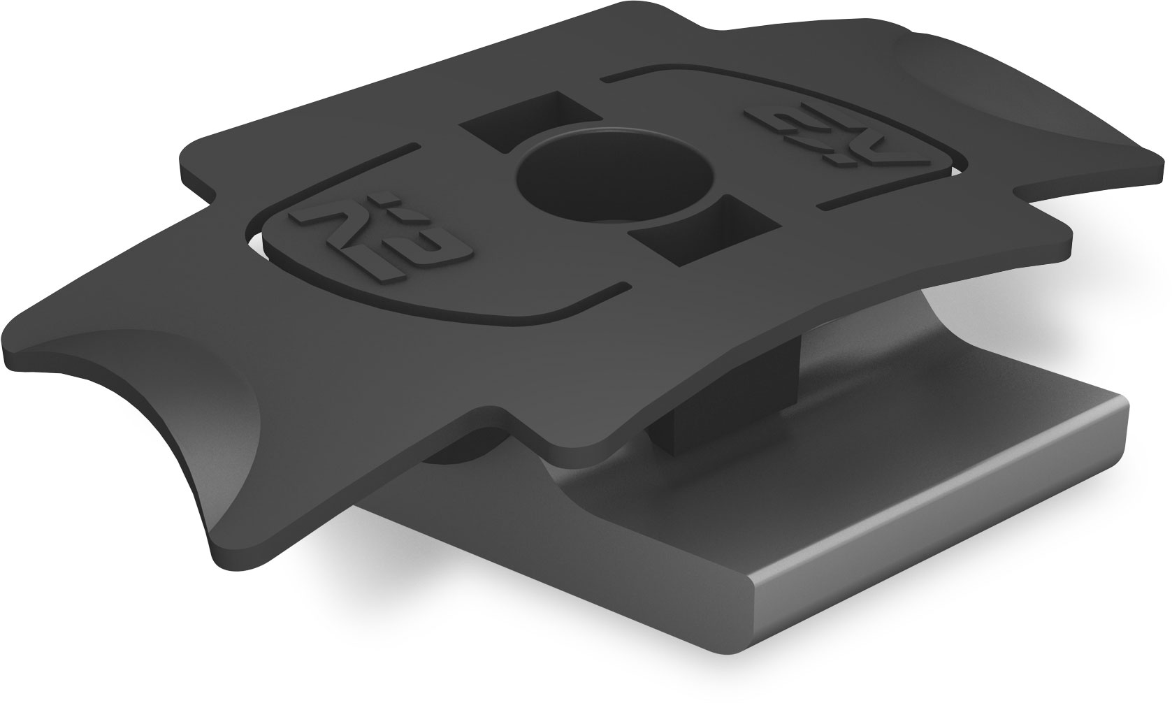 K2 MK2 Ecrou à fente avec clip, Aluminium - photo produit