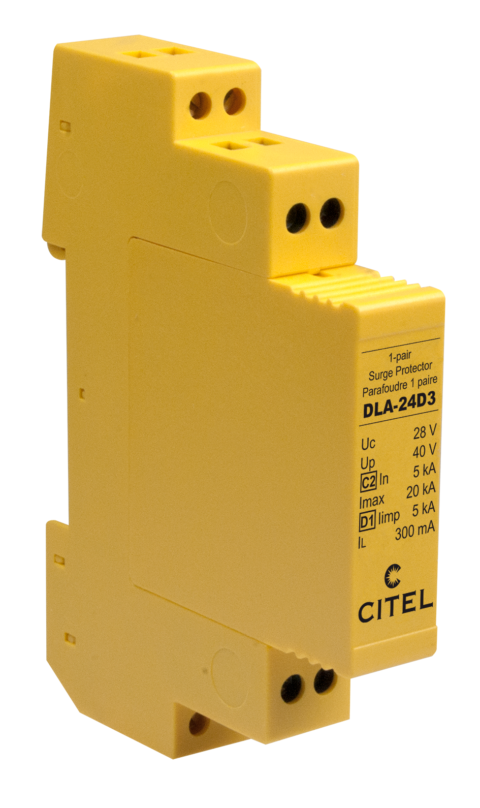 Citel Surge arrestor for data line (DLA-24D3) - photo produit