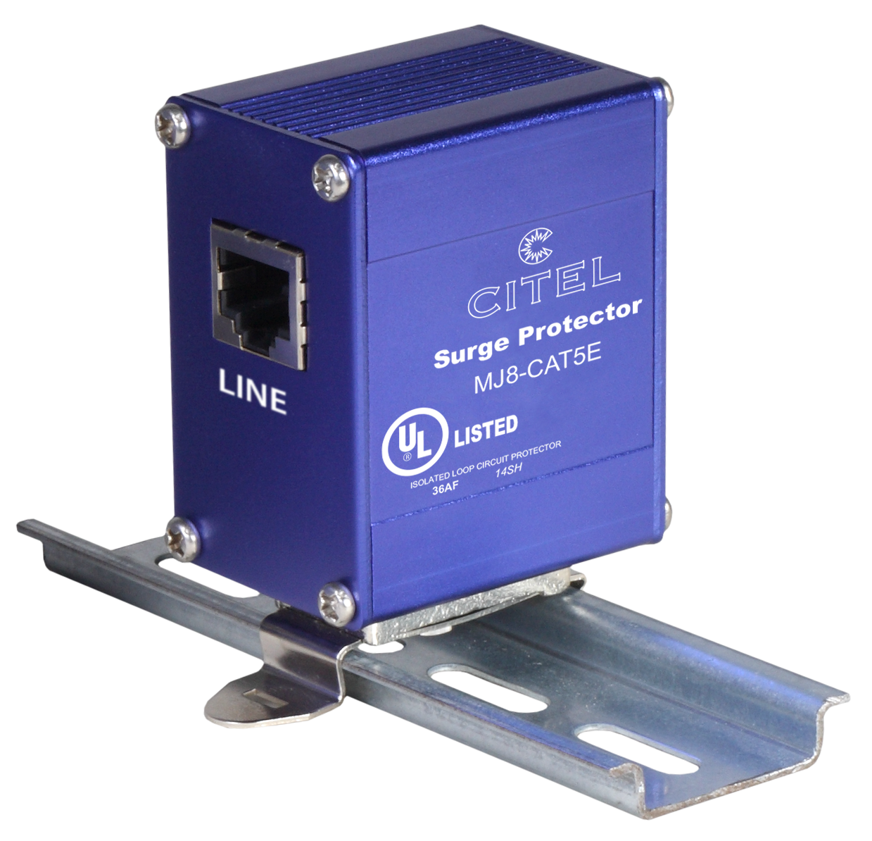 Citel Surge arrestor for Ethernet lines (MJ8-CAT5e) - photo produit