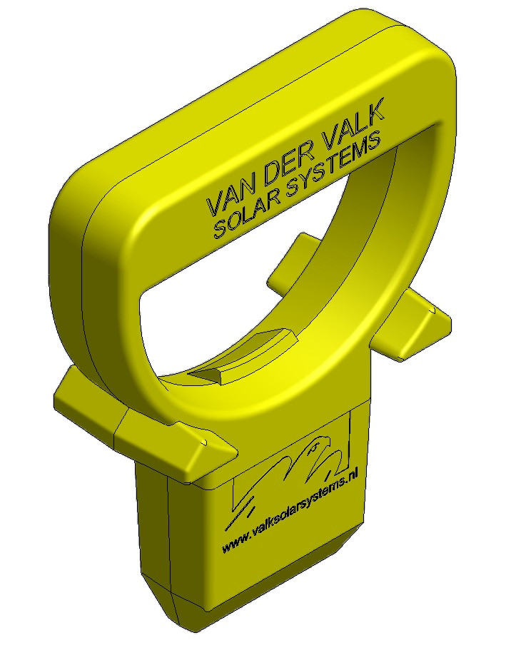 Van Valk Clé d'alignem plast pour porteur de toit - photo produit