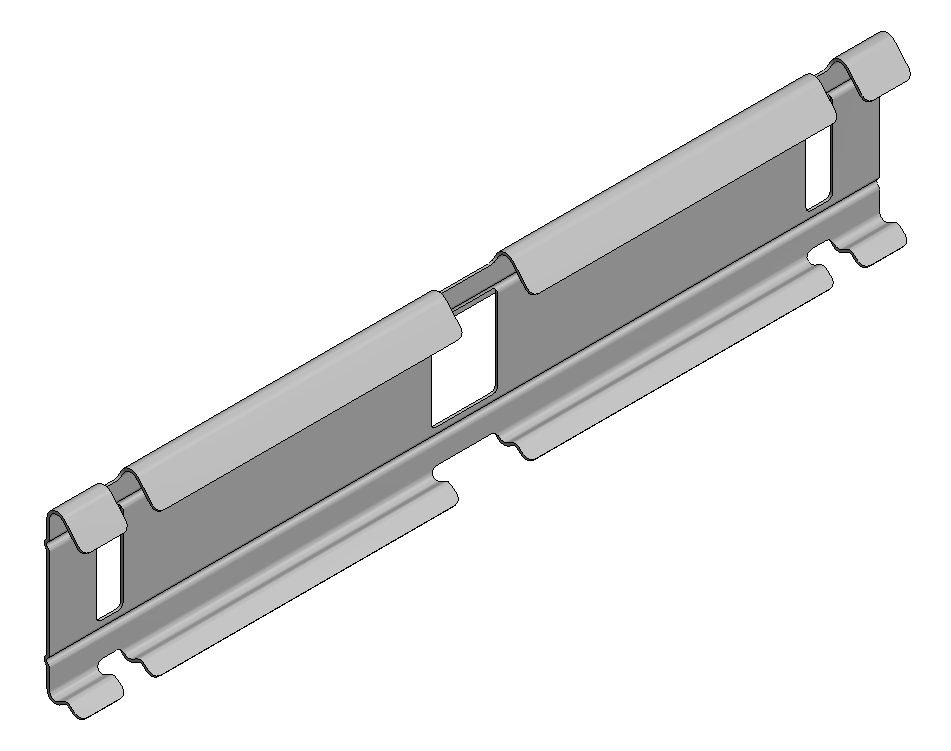 Van Valk Raccord galvanisé clip-on pour panier à câbles h=60 - photo produit
