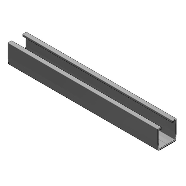 Van Valk Profil Alu. trapézoïdal L440mm+ EPDM - photo produit