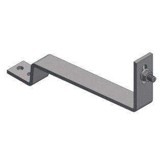 Van Valk Crochet de toit inox tuile plate - photo produit