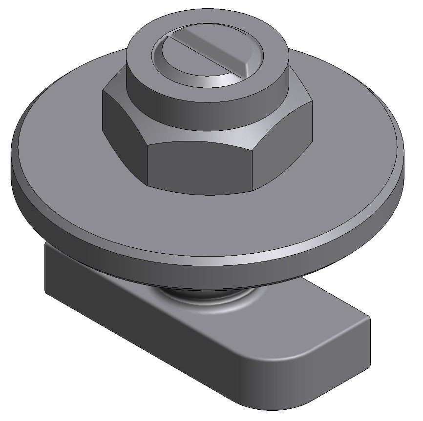 Van Valk Van Valk Tête de marteau inox M8x20mm + écrou - photo produit